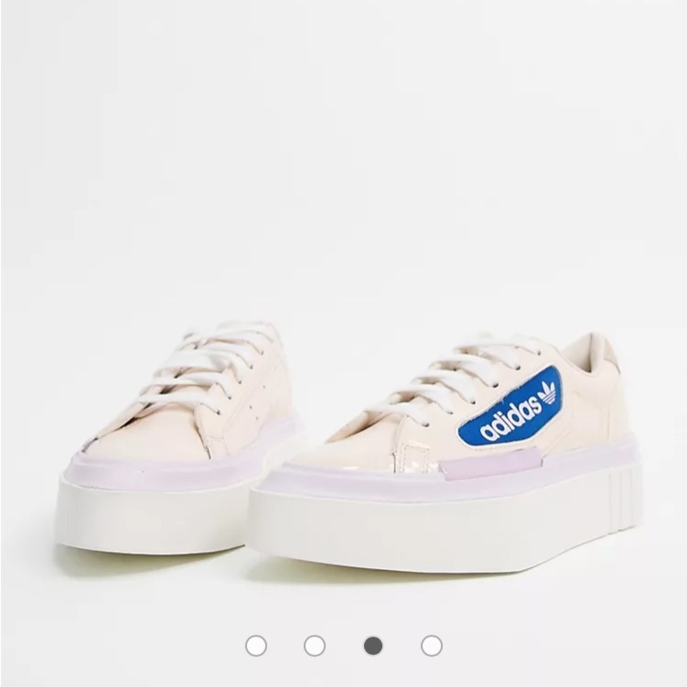 Adidas Originals Hyper Sleek platform sneakers in pink